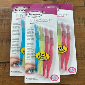 Personna El Perfilador Disposable Shapers for eyebrows and face NWT 12 total